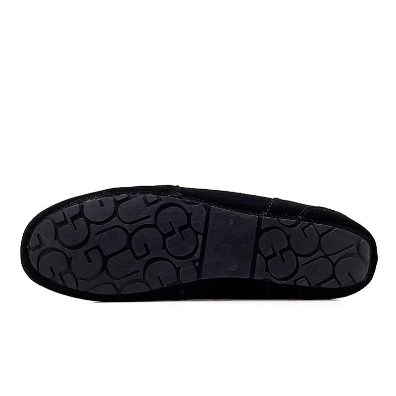 Mocassim de Couro Forrado Inverno Fear