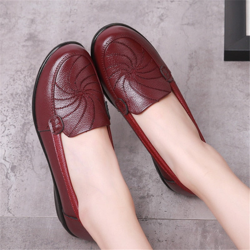 Mocassim Casual Rose Retro