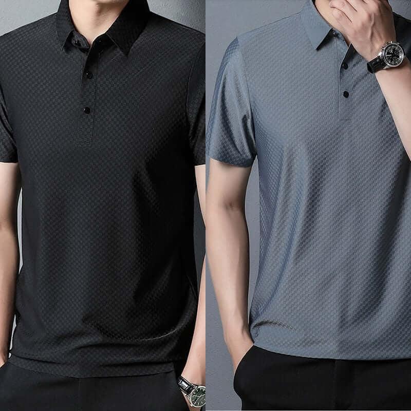 Camisa Polo com Relevo Premium