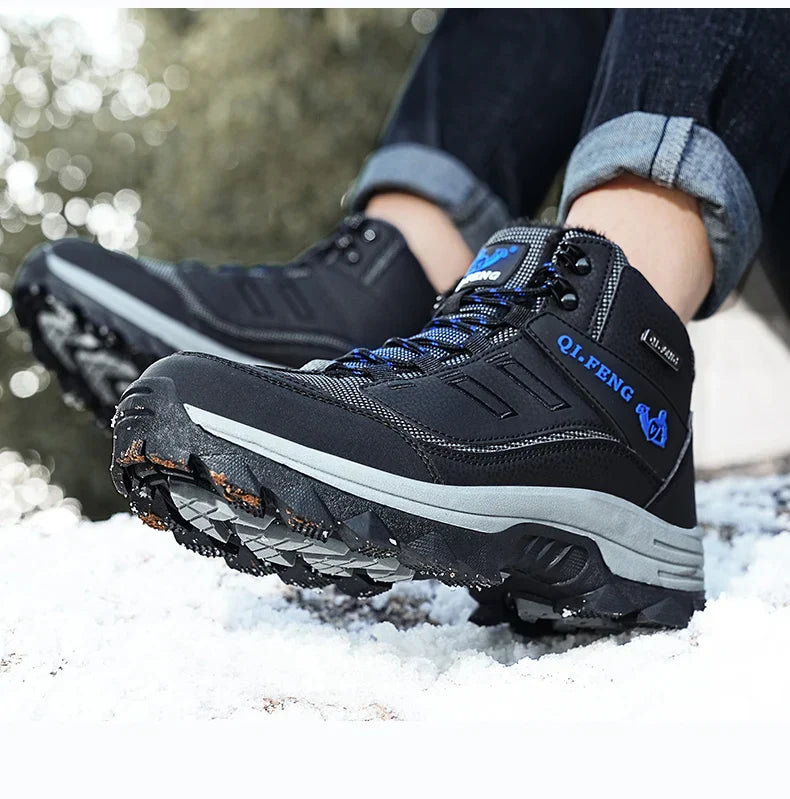 Bota de Couro Trilha Inverno Feng