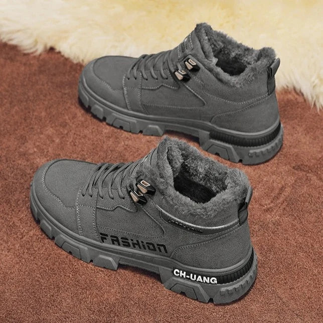 Bota de Couro Inverno Tática Shark