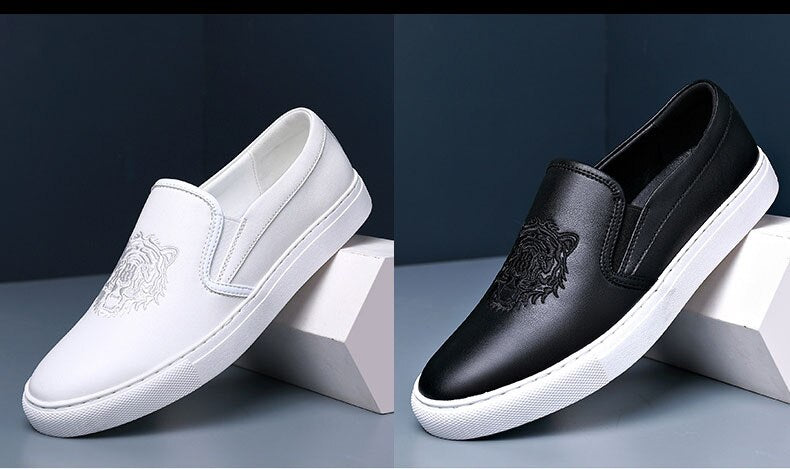 Tênis Casual de Couro - Tiger