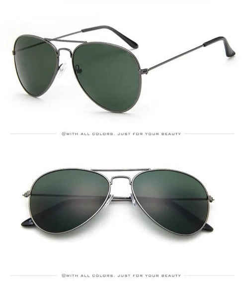 Óculos de Sol Piloto Retro - GLOBAL