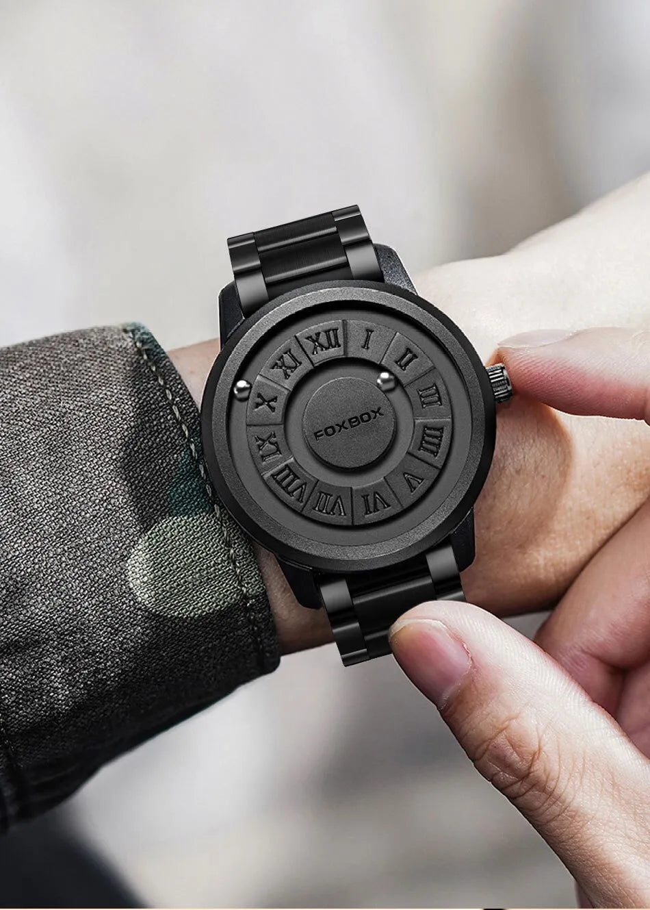 Relógio de Pulso Força Magnética - FoxBox