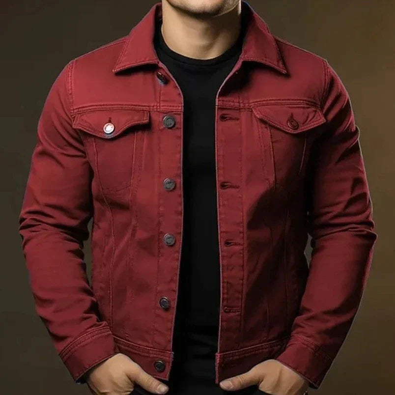 Jaqueta Jeans Masculina Casual Rambler