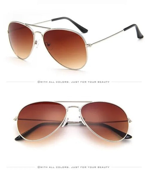 Óculos de Sol Piloto Retro - GLOBAL