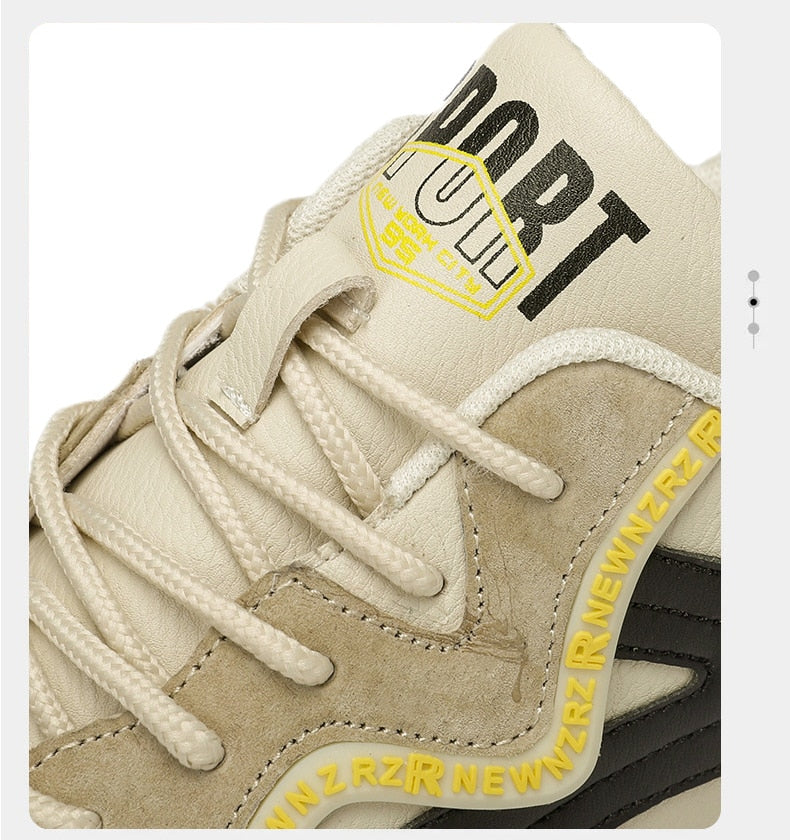 Tênis Casual com Detalhes de Couro - Drew 2023