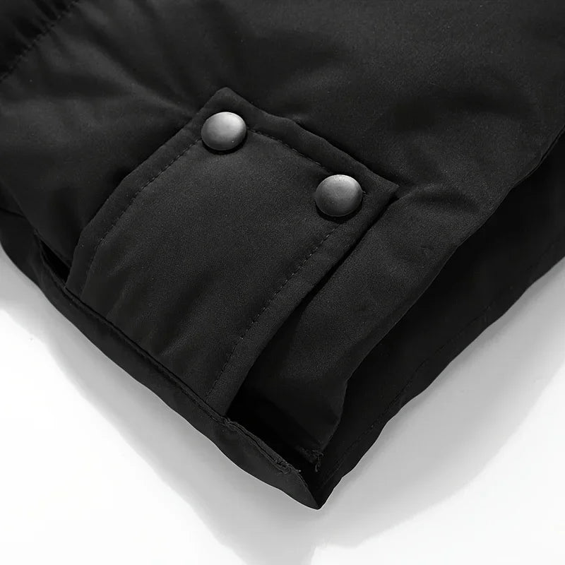 Jaqueta Parka Masculina Casual Warm