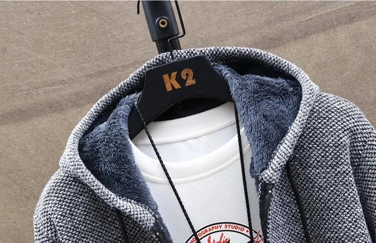 Casaco Masculino com Zíper Polar Drift