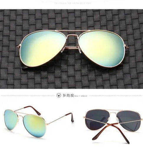 Óculos de Sol Piloto Retro - GLOBAL