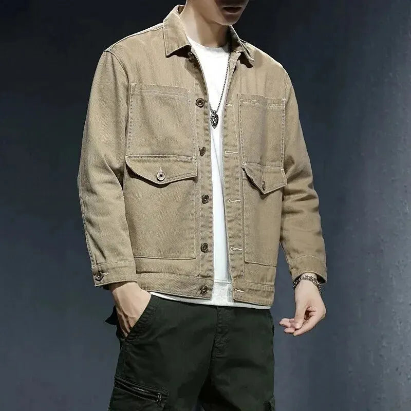 Jaqueta Jeans Masculina Raven