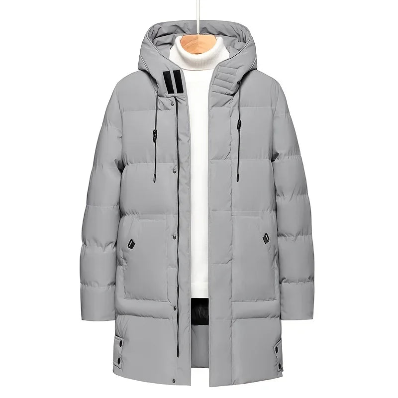 Jaqueta Parka Masculina Casual Warm