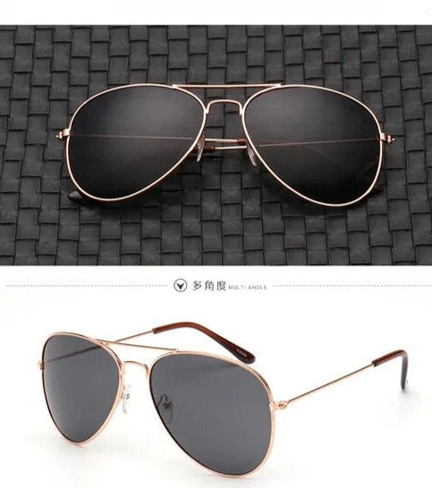 Óculos de Sol Piloto Retro - GLOBAL