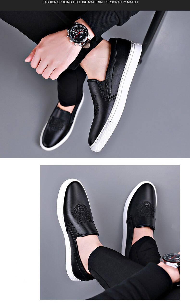 Tênis Casual de Couro - Tiger