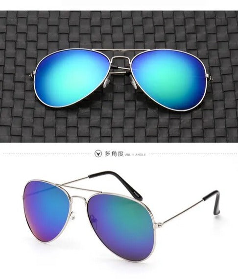 Óculos de Sol Piloto Retro - GLOBAL