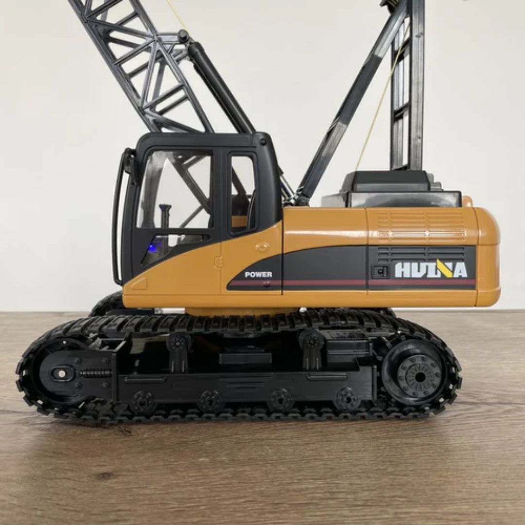 Guindaste de Esteira RC – Escala 1/14 (Controle Remoto)