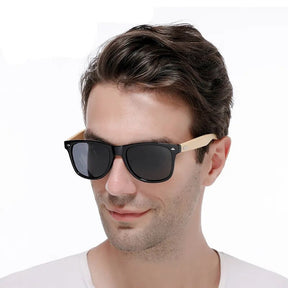 Óculos de Sol Madeira de Bambu - Ruo Bo