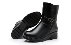 Bota de Inverno Impermeável Térmica -  Confort