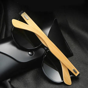 Óculos de Sol Madeira de Bambu - Ruo Bo