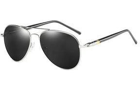 Óculos de Sol Vintage Piloto Polarizado - AOOYOWEILY