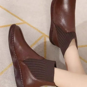 Bota de Couro Inverno Cano Baixo - Frostina