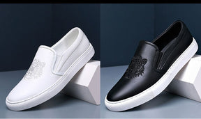 Tênis Casual de Couro - Tiger