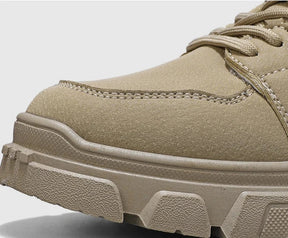 Bota de Couro Inverno Tática Shark