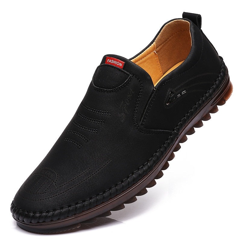Sapato Mocassim - Italian de Couro