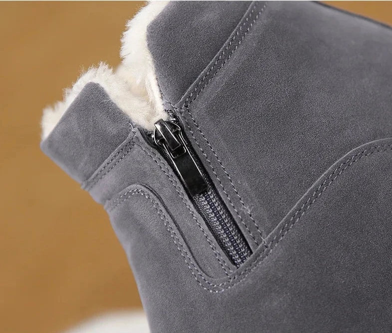 Botinha de Couro Inverno Cold Casual