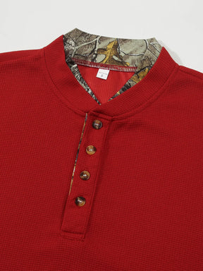 Camisa Gola Botão Manga Longa Europe