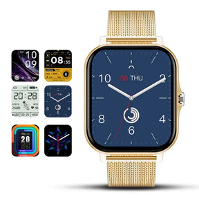 Relógio de Pulso Quadrado Inteligente Smartwatch - LIGE