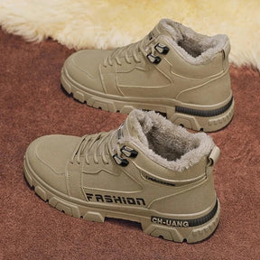 Bota de Couro Inverno Tática Shark