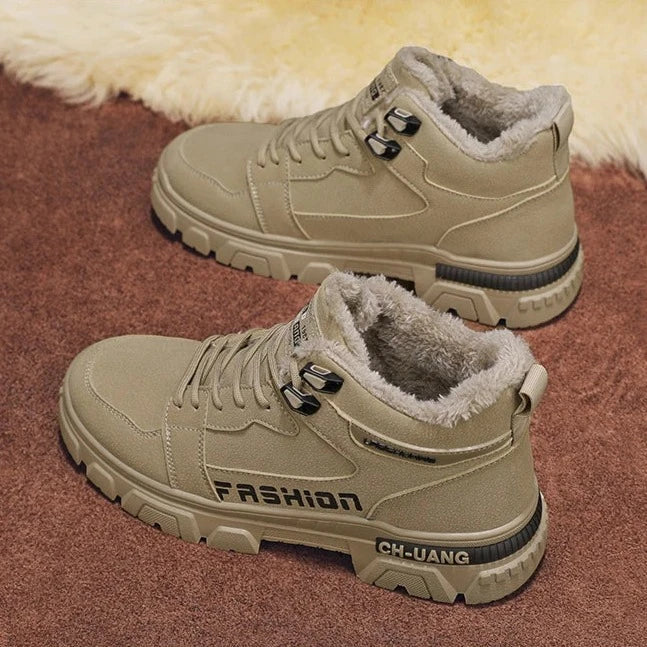 Bota de Couro Inverno Tática Shark