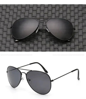 Óculos de Sol Piloto Retro - GLOBAL