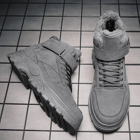 Botinha de Couro Inverno Forrada Draker