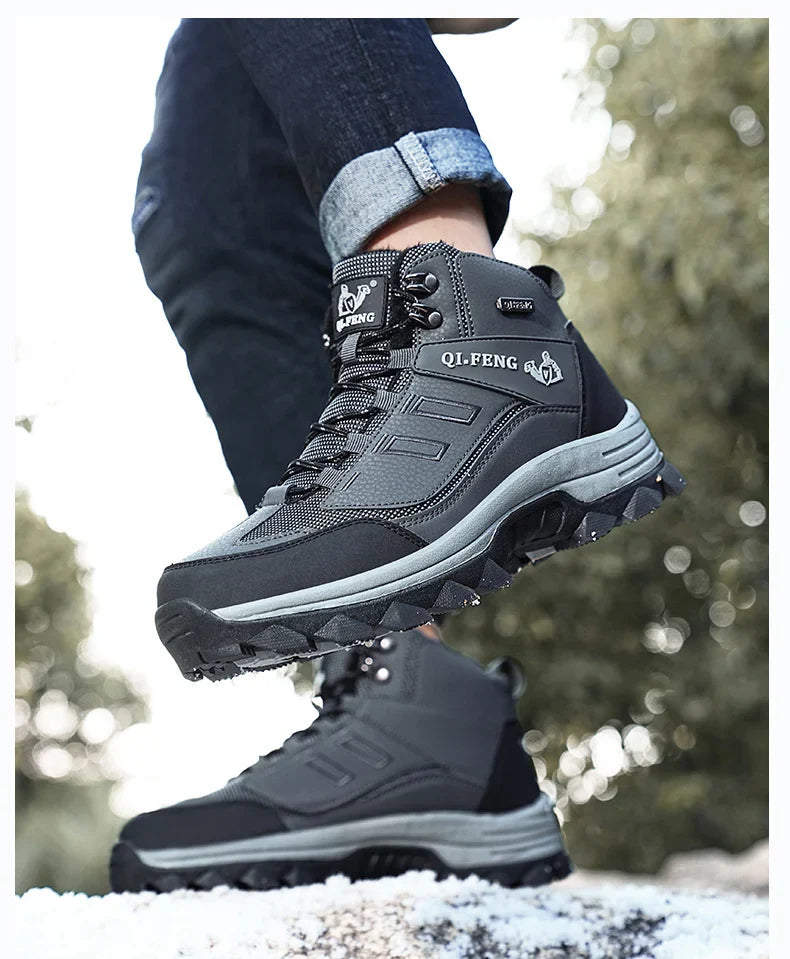 Bota de Couro Trilha Inverno Feng