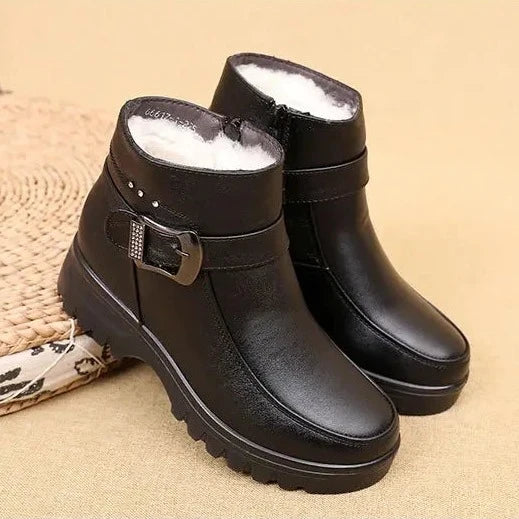 Bota Inverno Acolchoada Impermeável