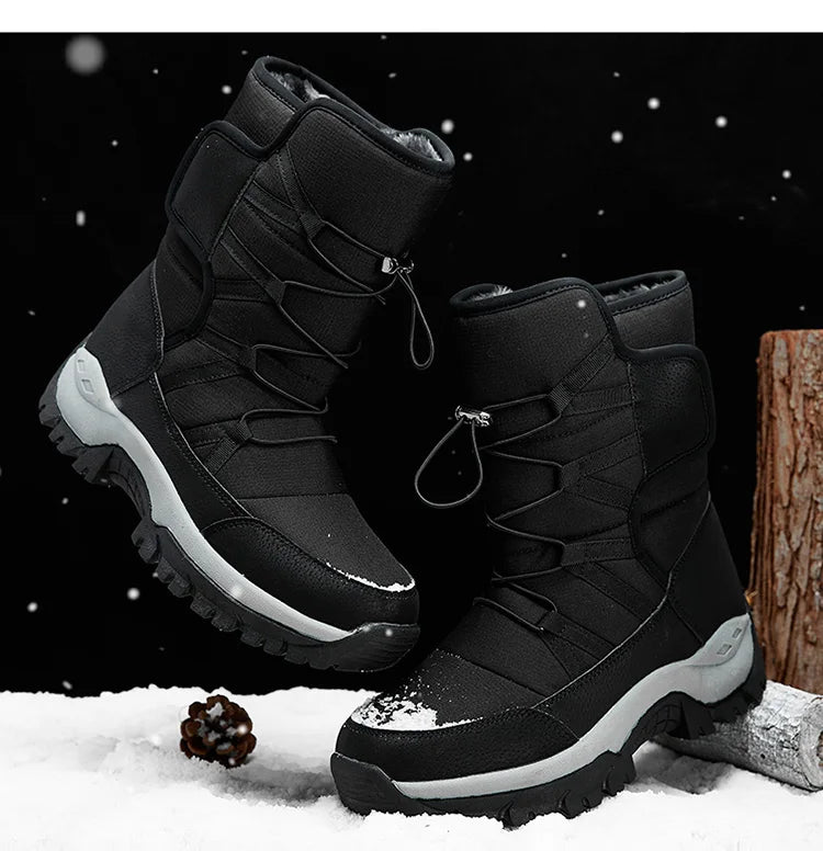 Bota de Inverno Neve Impermeável Ártic