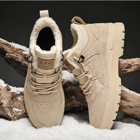 Bota de Couro Inverno Militar Smooth