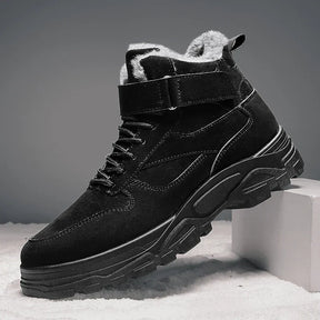 Botinha de Couro Inverno Forrada Draker