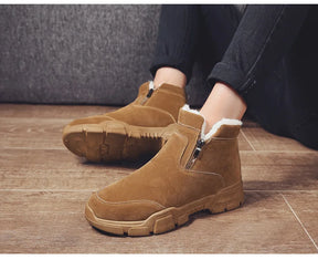 Botinha de Couro Inverno Cold Casual