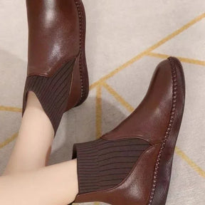 Bota de Couro Inverno Cano Baixo - Frostina