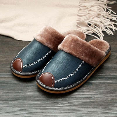 Chinelo de Couro Pantufa - Foster