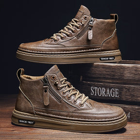 Bota Casual de Couro - Luizi