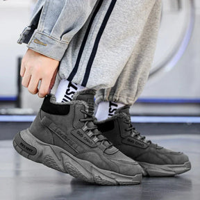 Bota de Couro Inverno Outdoor Warm