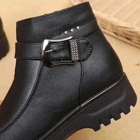 Bota Inverno Acolchoada Impermeável