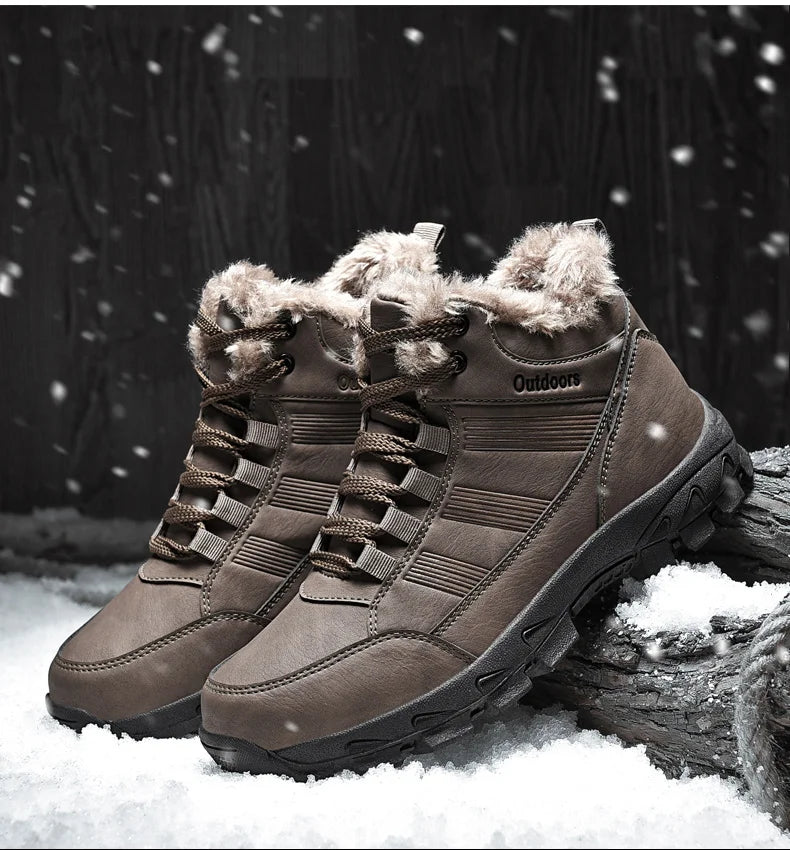 Botinha de Couro Inverno Montain