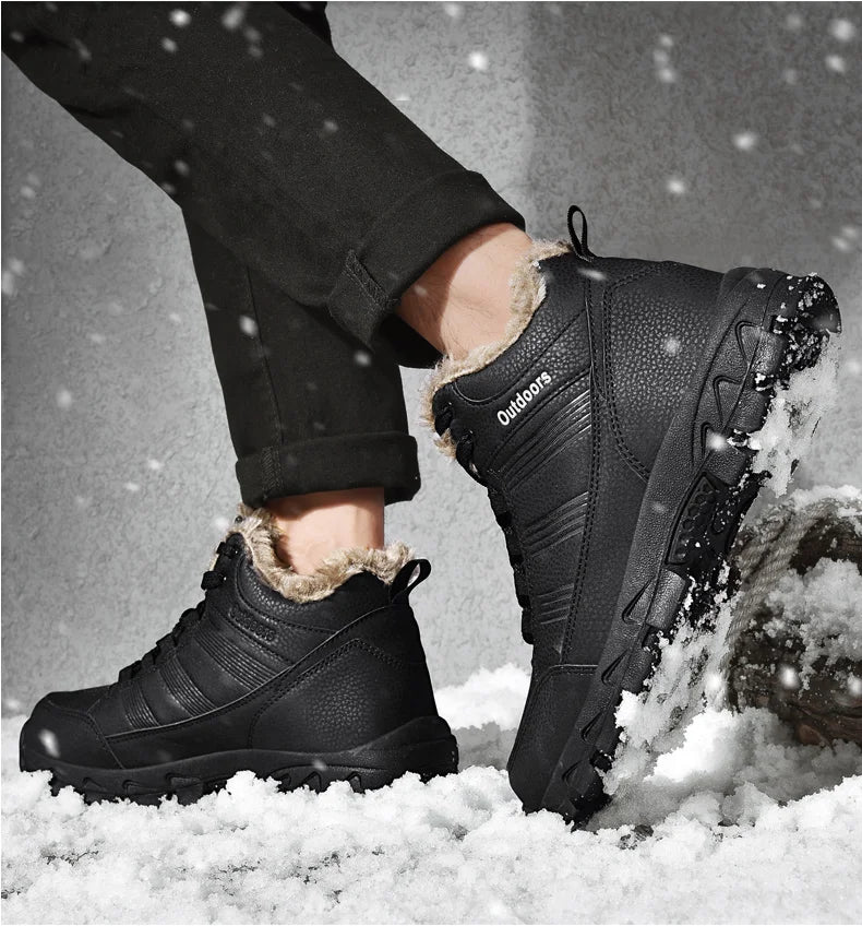 Botinha de Couro Inverno Montain