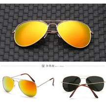 Óculos de Sol Piloto Retro - GLOBAL
