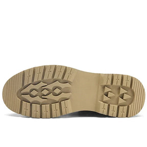 Bota de Couro Inverno Militar Smooth